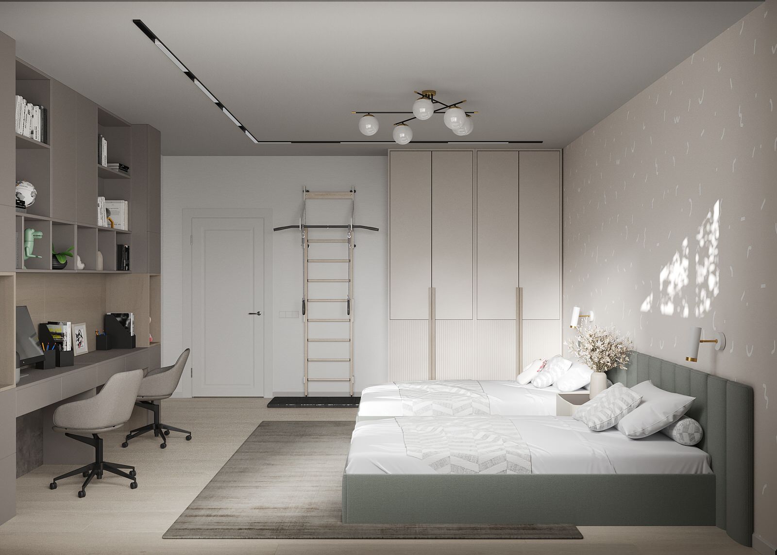 Обложка проекта: Детская комната в современном стиле