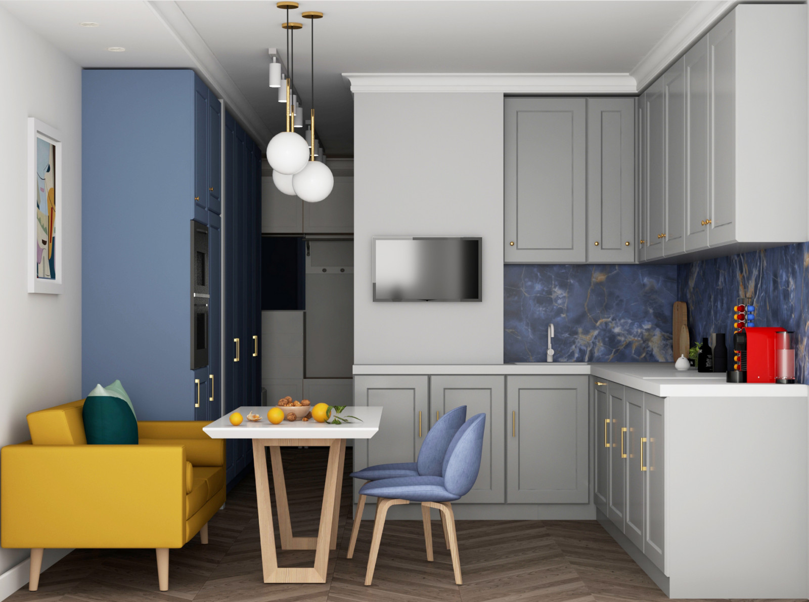 Синее тепло