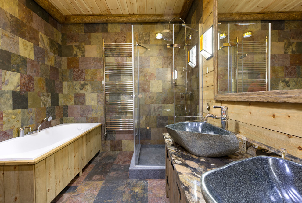 Дом в рустикальном стиле