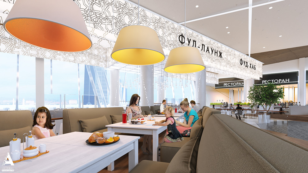 Грозный Молл - визуализация одного из самых крупных торговых центров в России