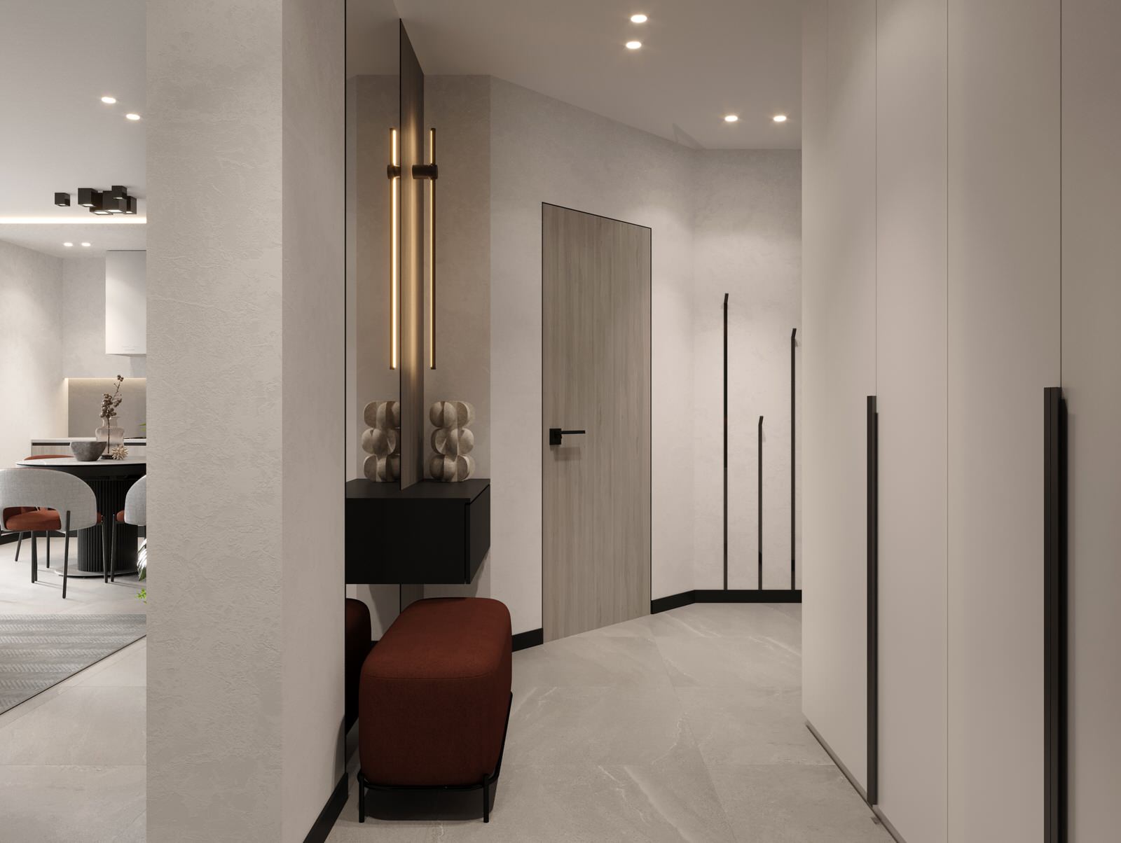 Современная квартира с акцентами