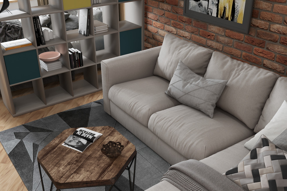 Квартира для молодого мужчины в современном стиле