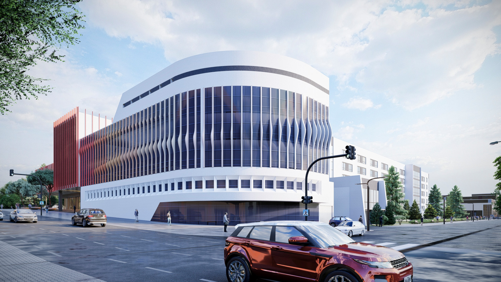 Концептуальный проект учебного корпуса Алтайского Государственного Университета