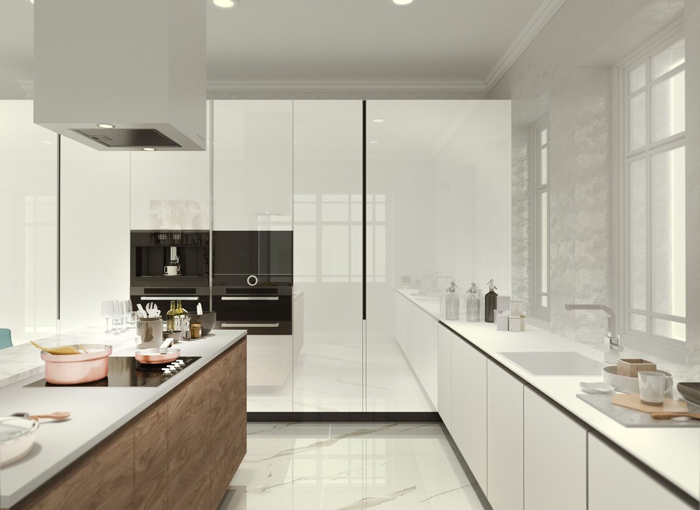 Дизайн-интерьера коттеджа в КП Ренессанс Парк