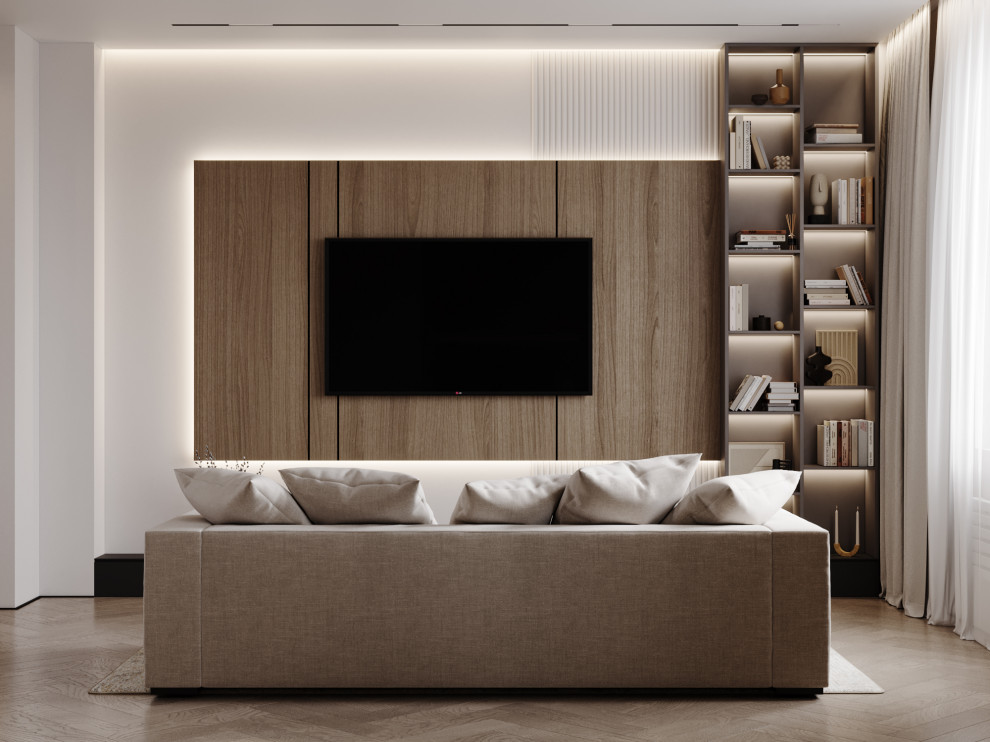 Идеальный современный интерьер в ЖК Homecity