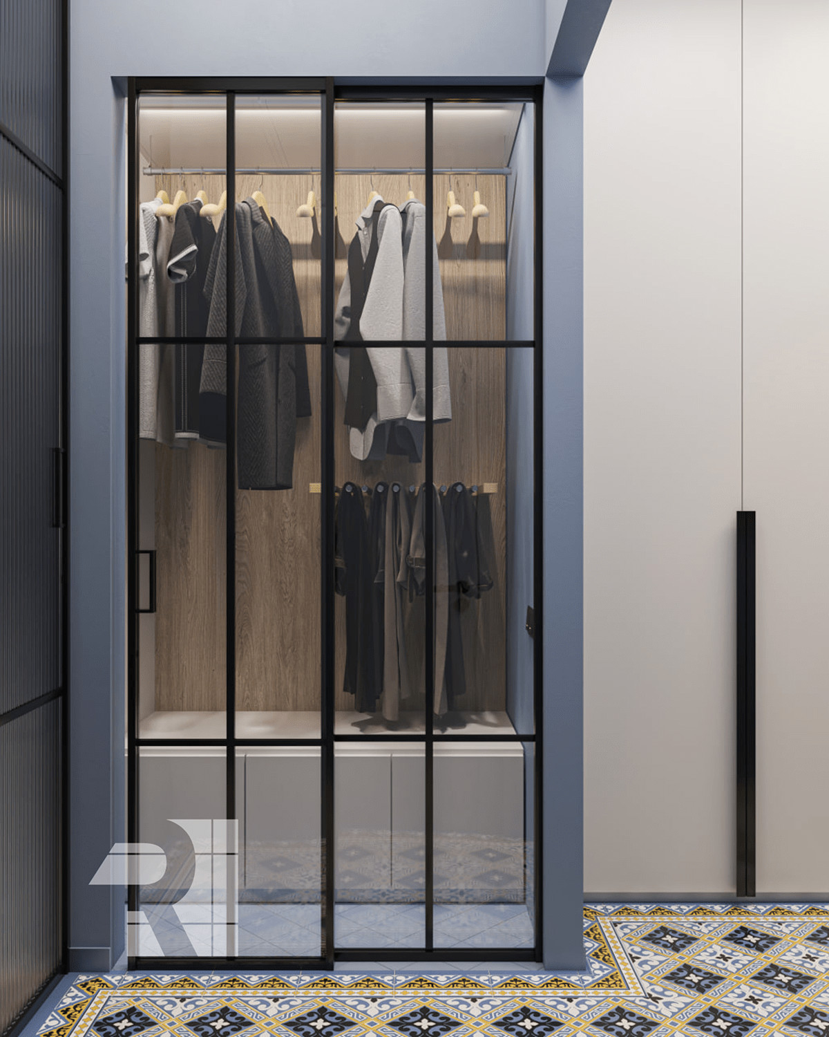 Двухкомнатная квартира в современном стиле