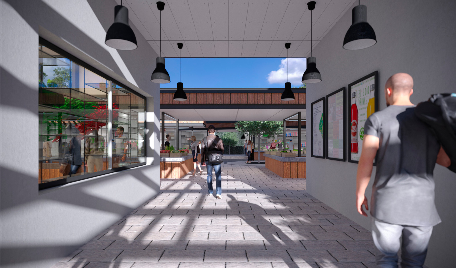 Рынок в Хаджохе