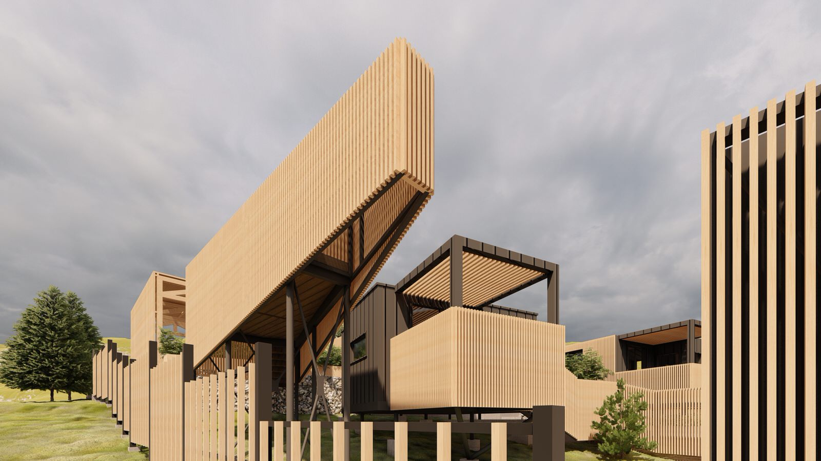 Laspodis. Проект глэмпинга на южном берегу Крыма