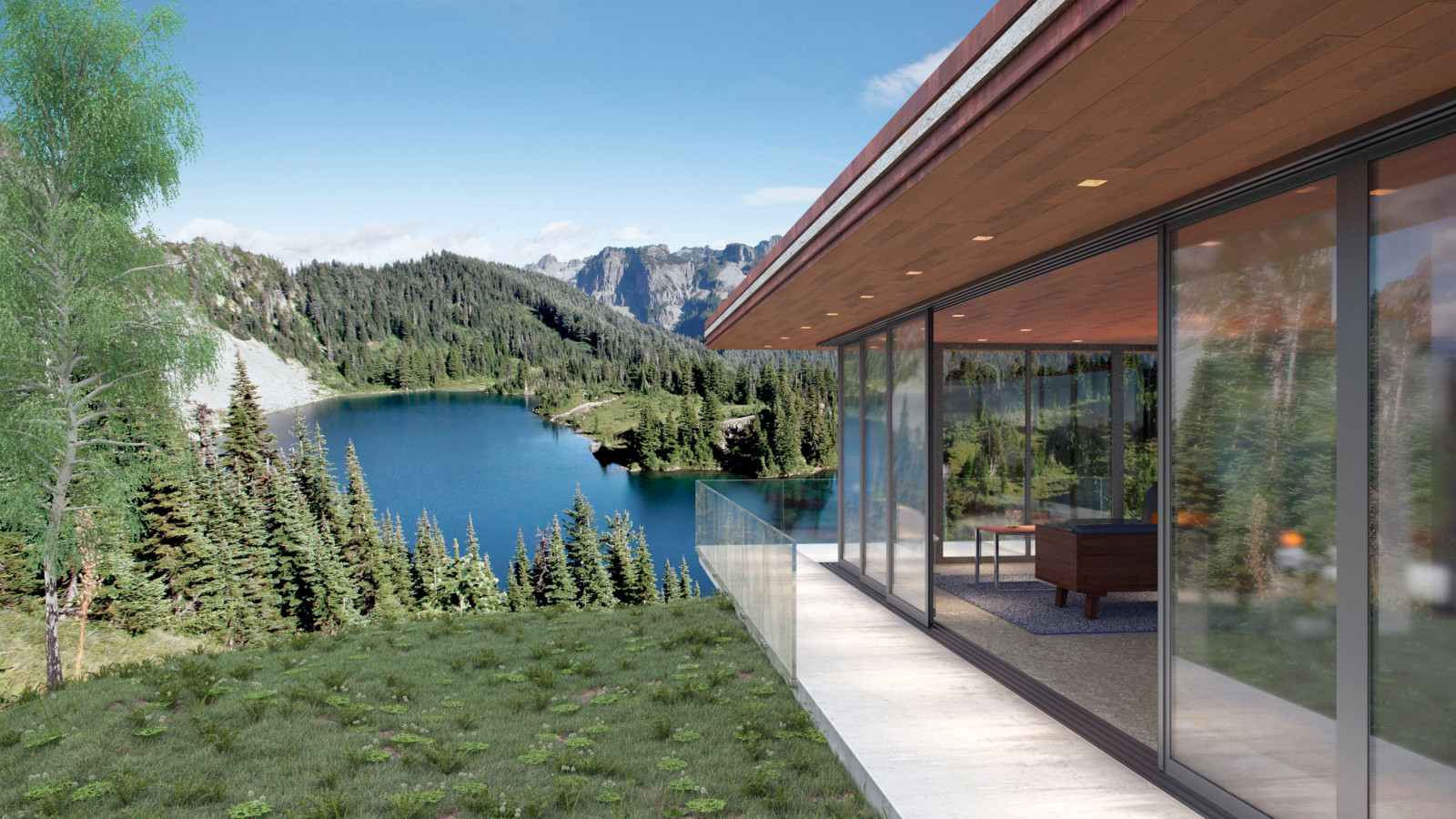 Обложка проекта: Вилла в горах