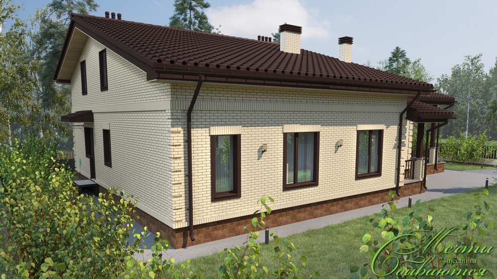 Комплекс жилых домов в загородном посёлке