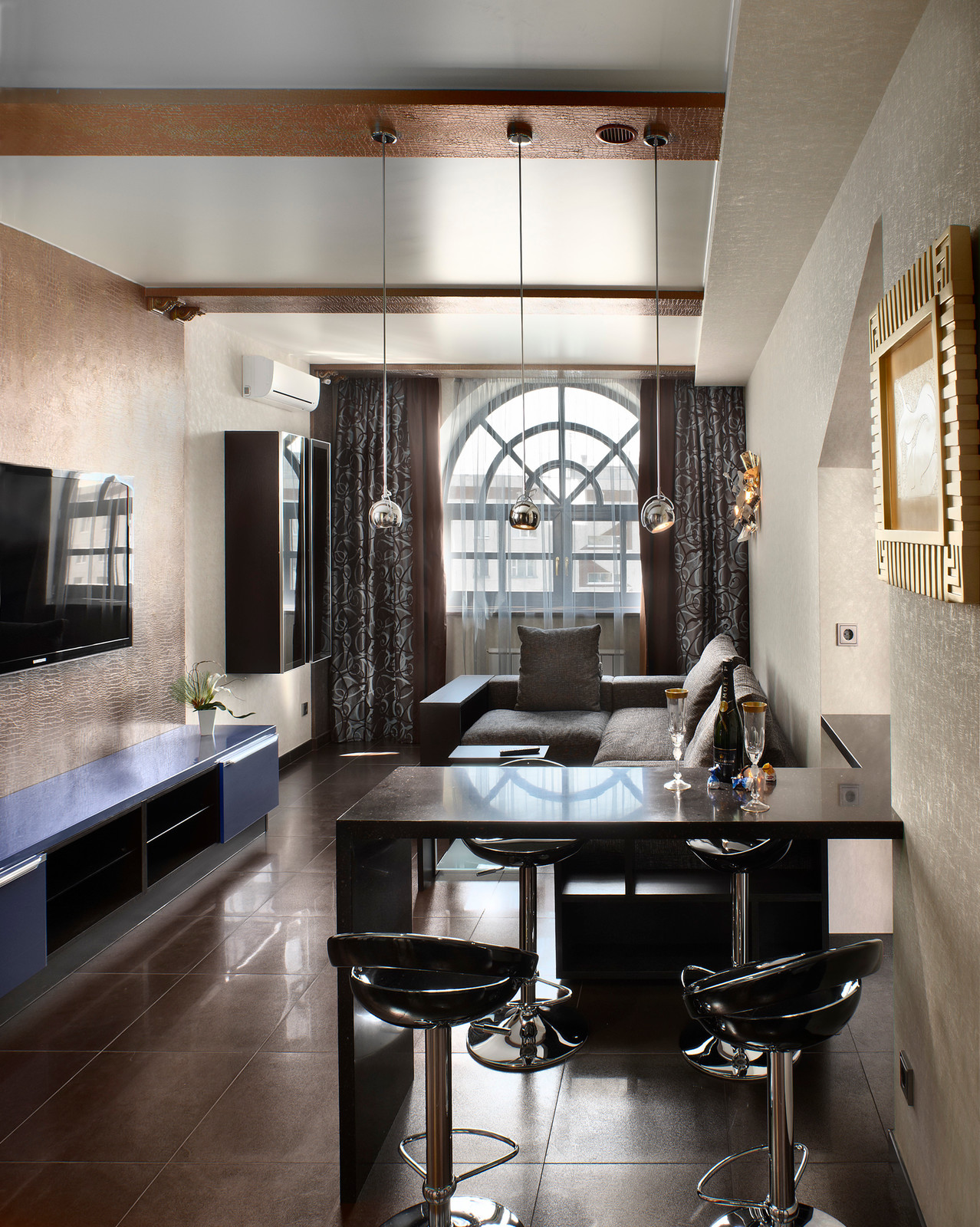 Наши декоративные работы в частных интерьерах