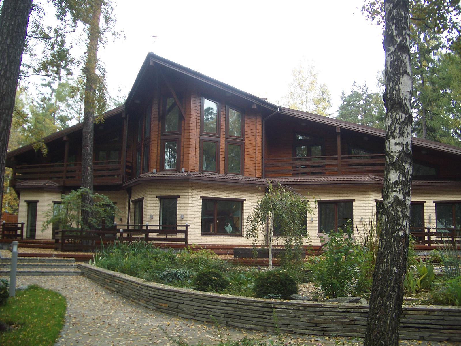 Шале в американском стиле