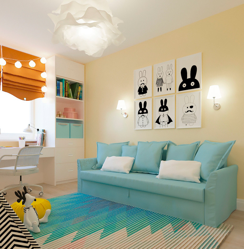 Дизайн интерьера трехкомнатной квартиры по ул. Восточной.