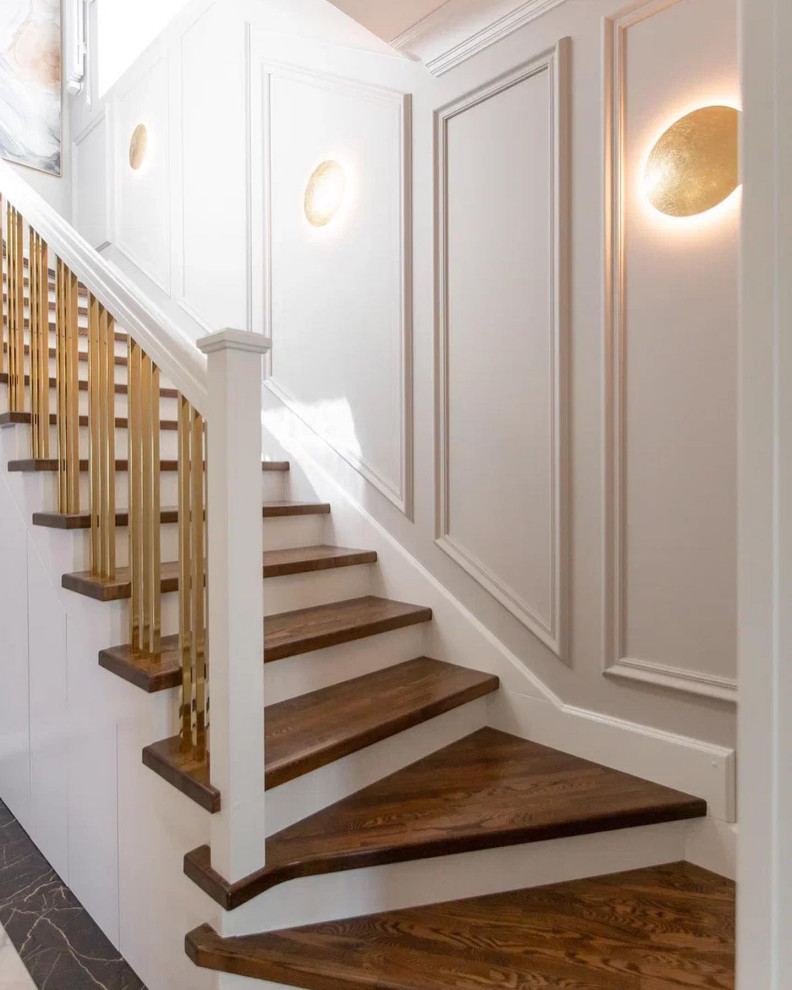 Интерьер прихожей и гостиной