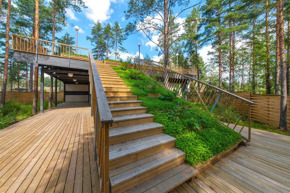 Дома с парком на крыше Hill Park