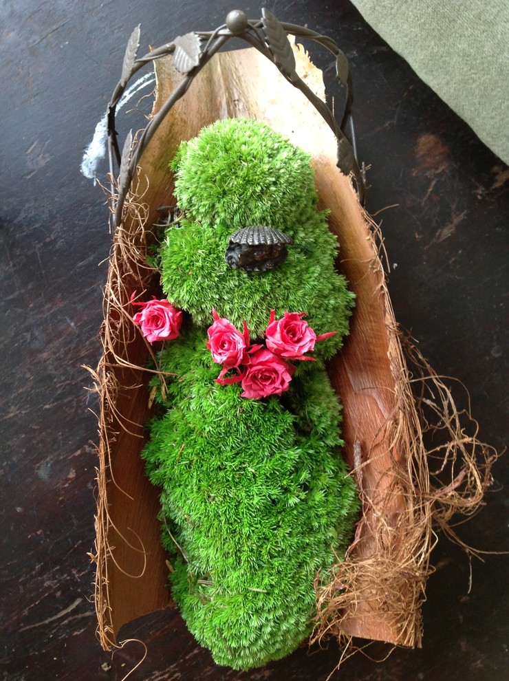 Своими руками: Как сделать декоративный мох основой декора