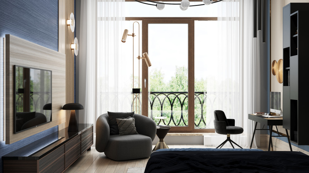 Спальня в загородном доме