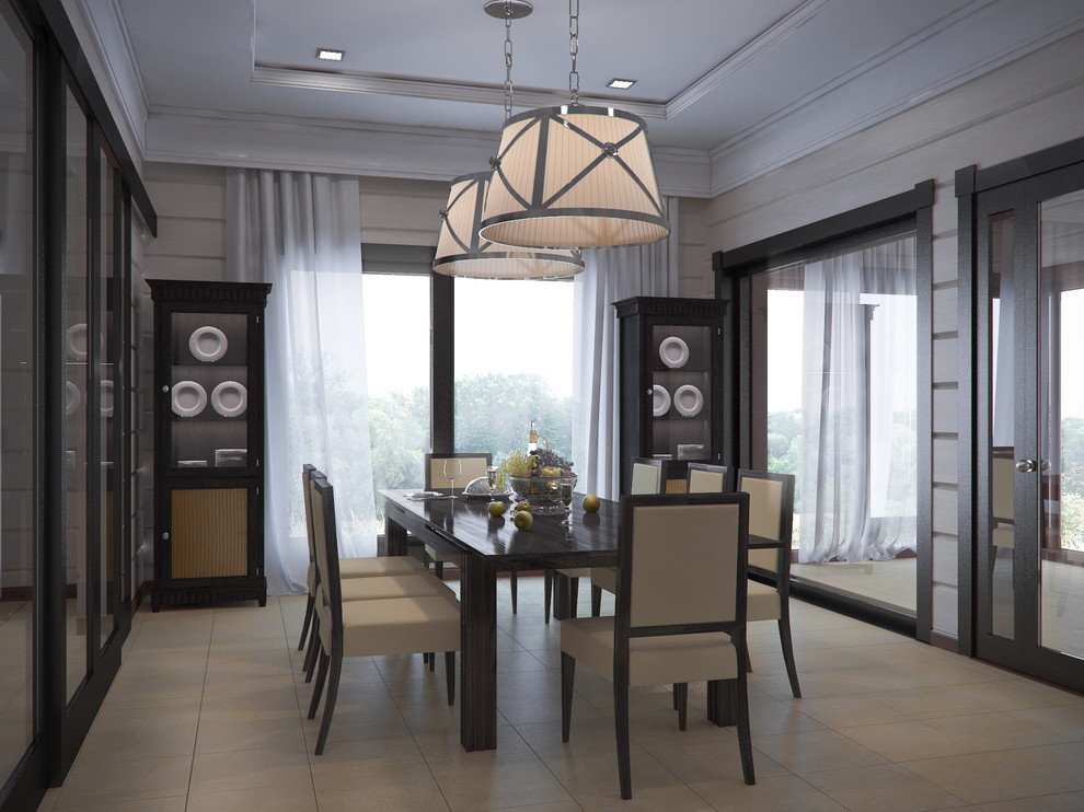 Интерьер деревянного дома