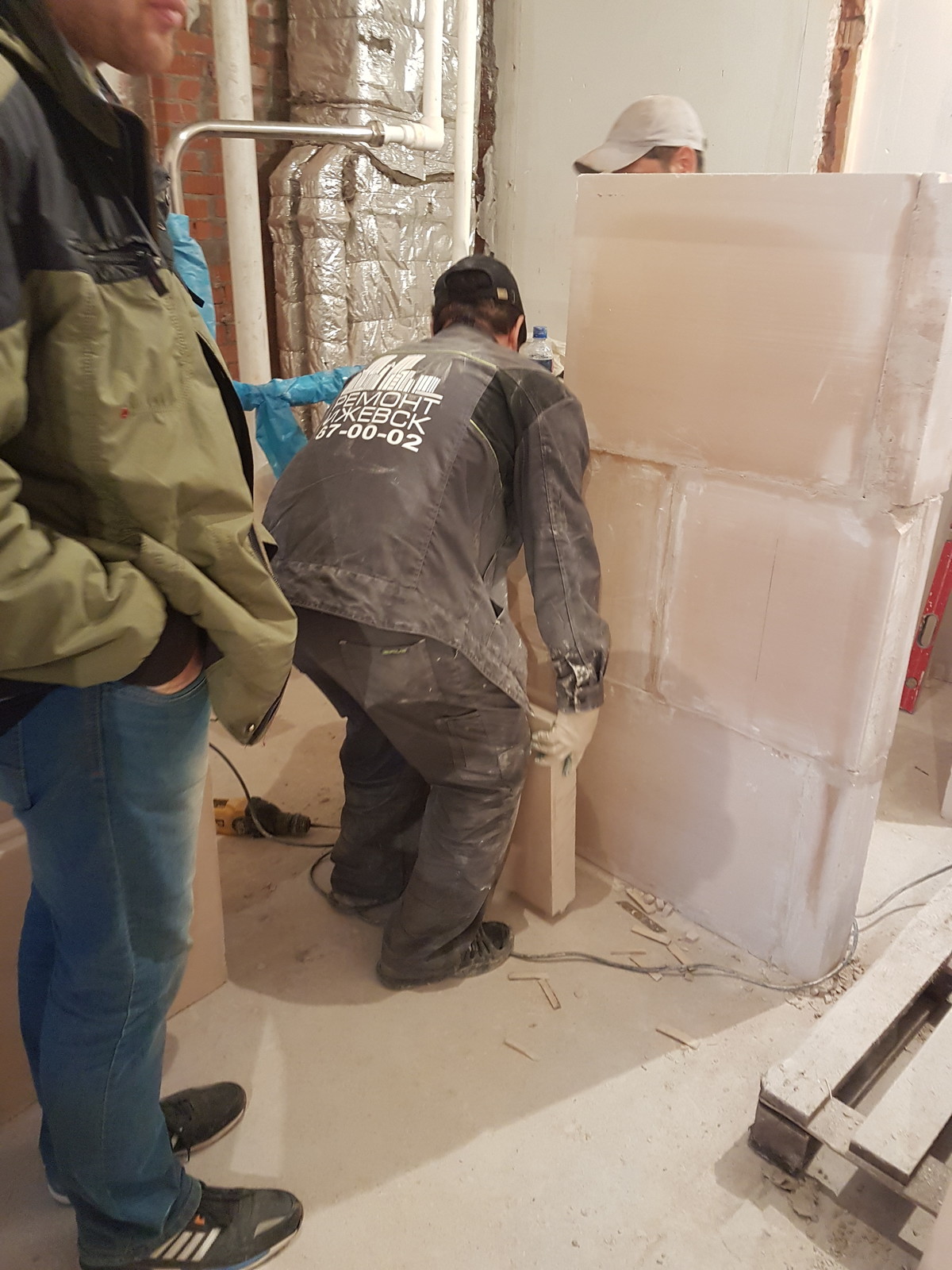 Ремонт 3х ком-ой квартиры 76.8м2 в ЖК"Авентино"(демонтаж,электрик,монтаж ПГП)