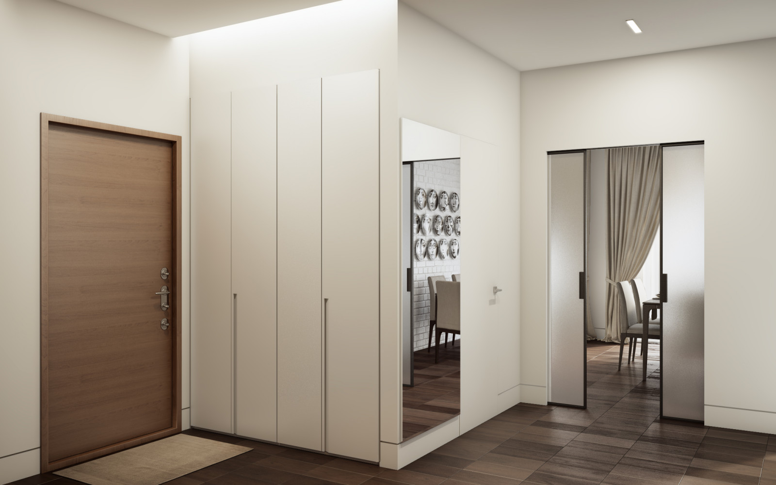 Интерьер в 160м2 ЖК Велтон парк