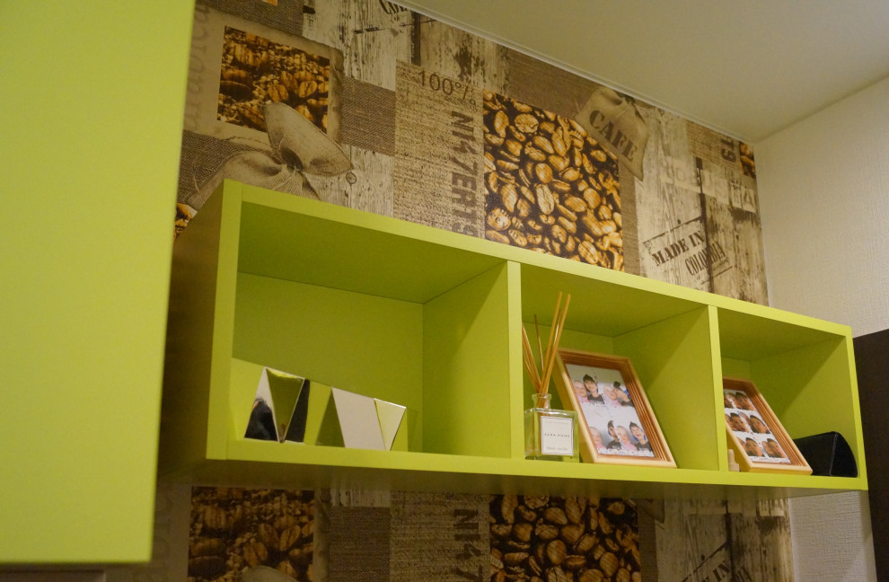 Однокомнатная квартира с кухней-гостиной 6м2 и стиральной машиной на кухне