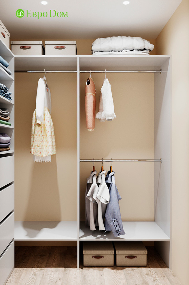 Дизайн трехкомнатной квартиры 83 кв. м в стиле неоклассика. Фото проекта