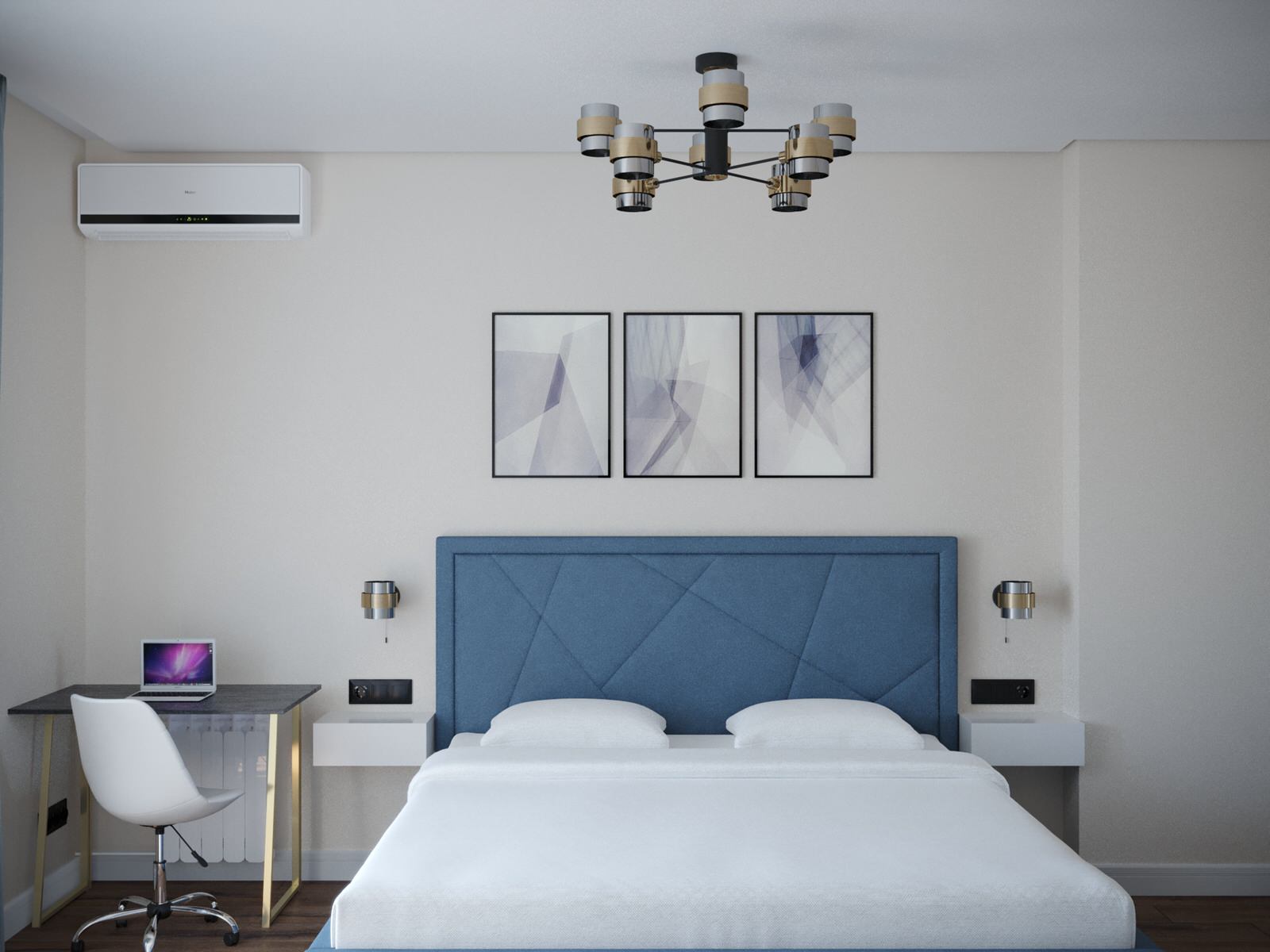 Дизайн-проект трехкомнатной квартиры.