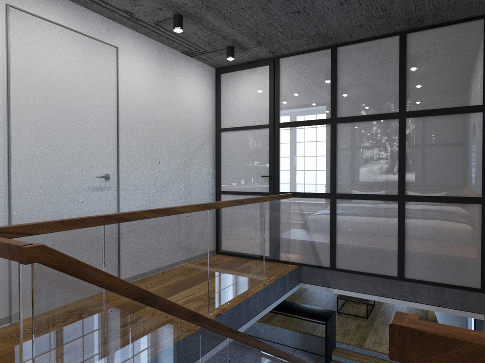 Обложка проекта: 2-х уровневая квартира-студия ЖК "Европейский" п. Ростоши