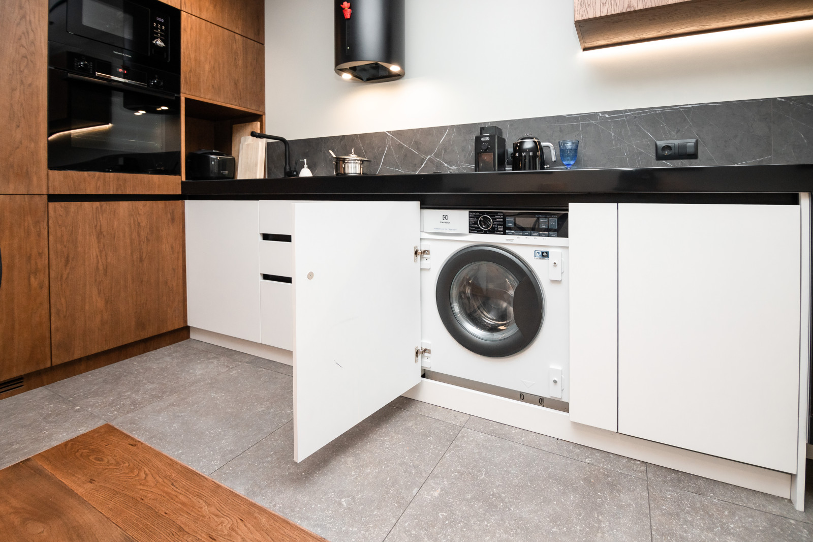 Кухня-гостиная в стиле минимализм