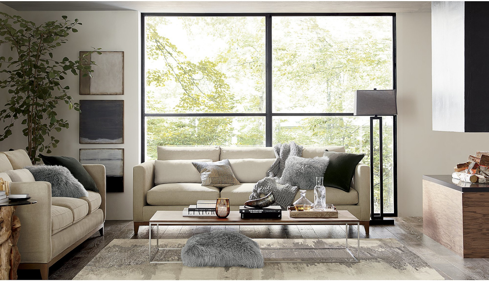 Монохроные интерьеры 2017