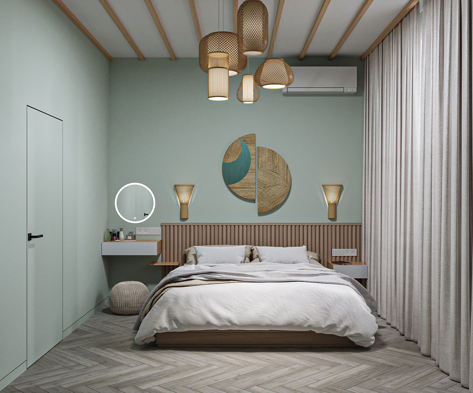 Древесно-мятное дуновение.