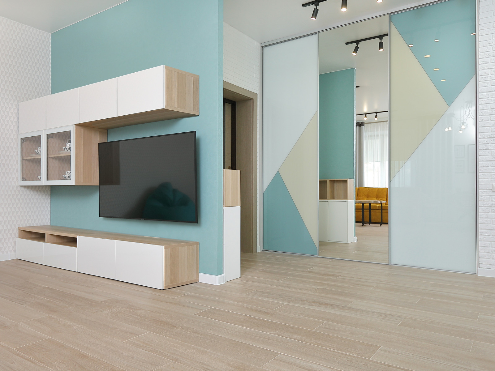 Квартира для дружной семьи в скандинавском стиле