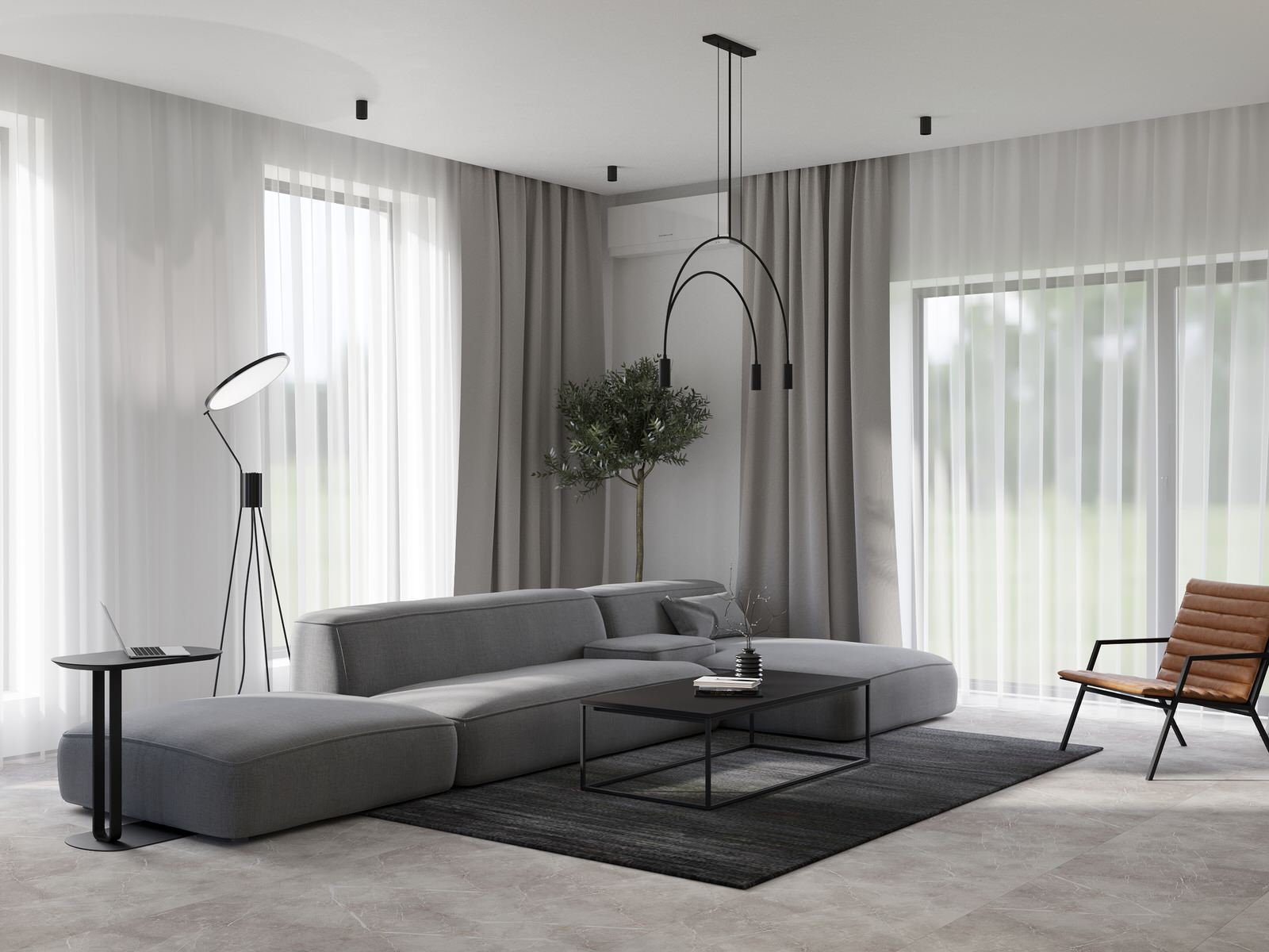 Обложка проекта: Кухня-гостиная в загородном доме