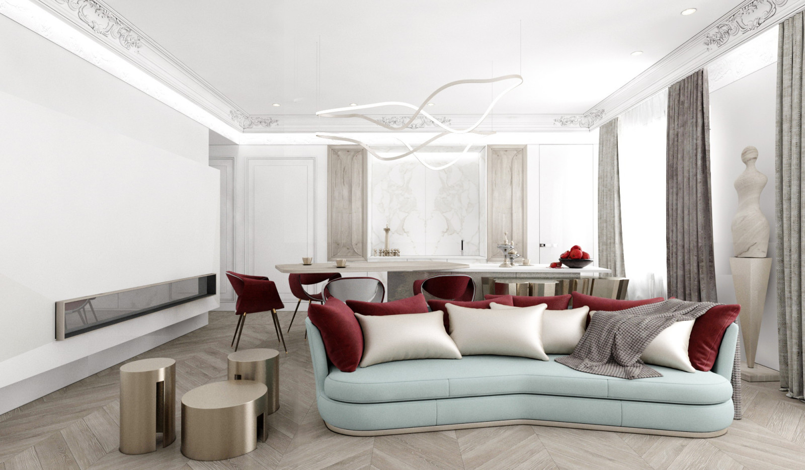 Акцент на бордо