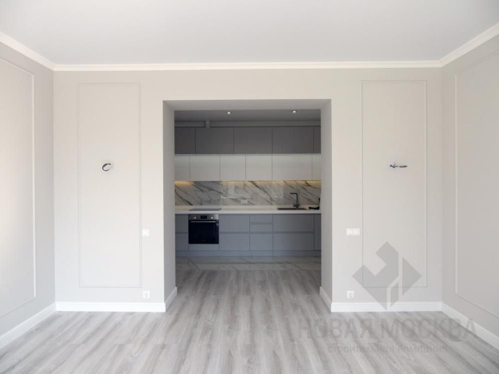 Ремонт трехкомнатной квартиры 95 кв.м на Профсоюзной улице