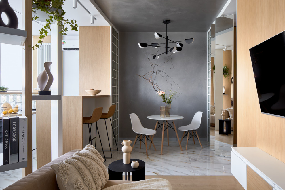 Классная двушка с кухней на лоджии 53 м²