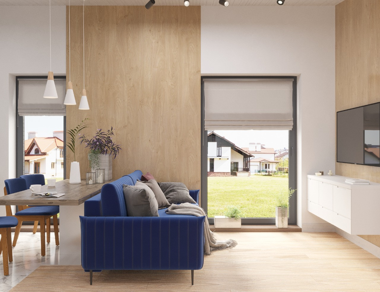 Загородный дом - "студия в поле"