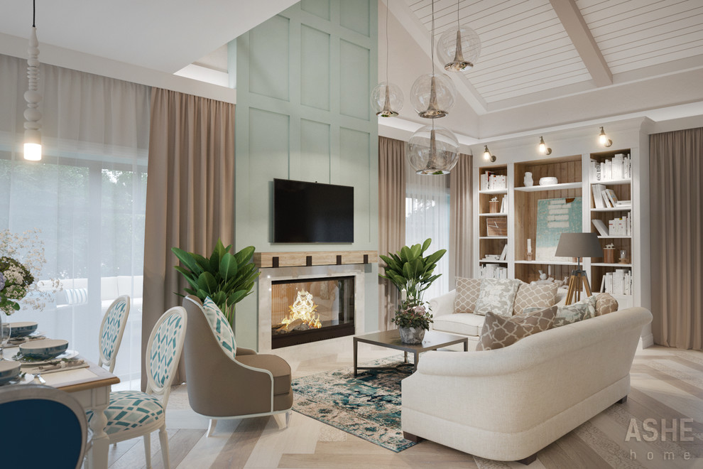 Обложка проекта: Дизайн интерьера коттеджа