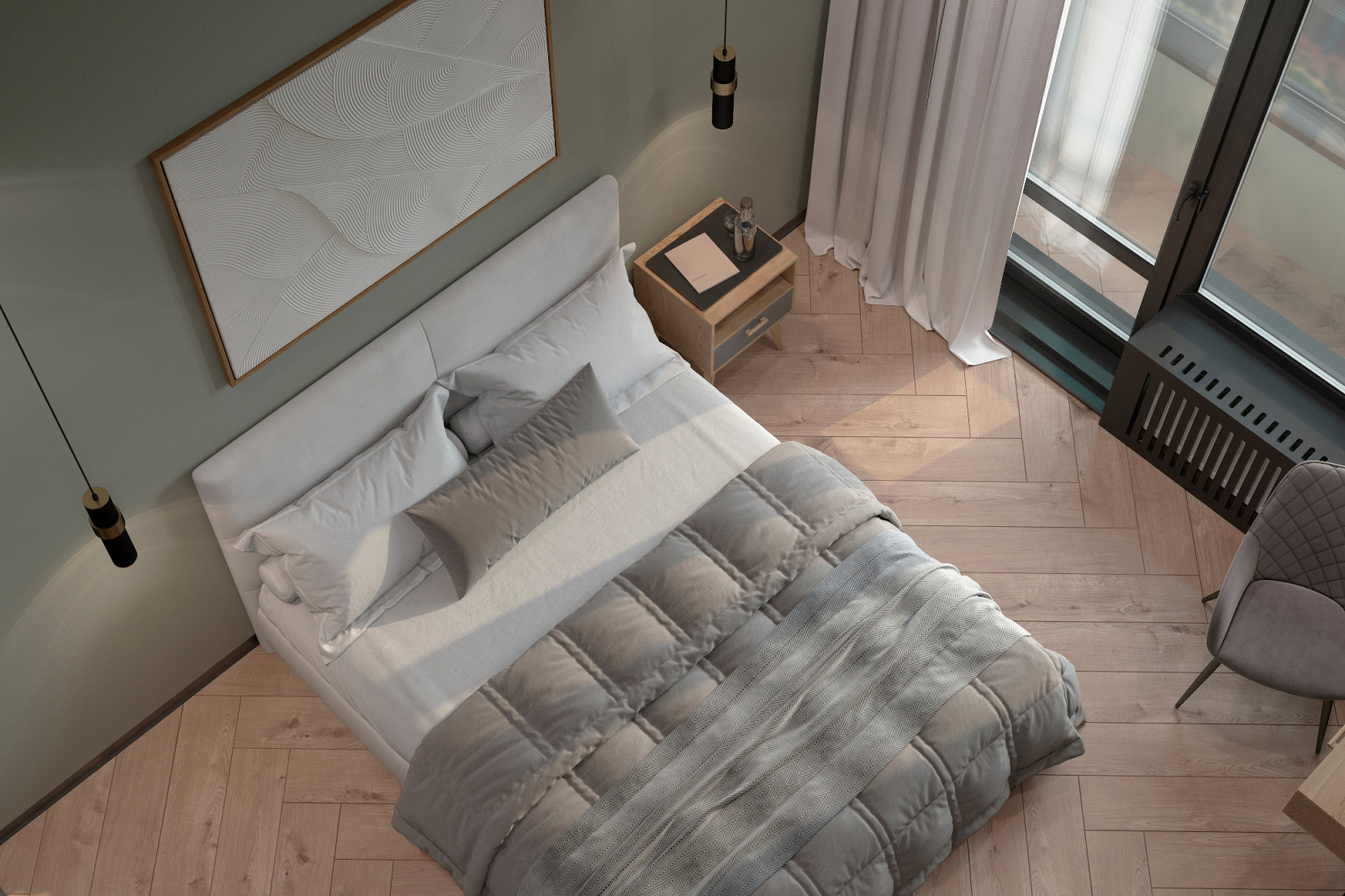 Обложка проекта: Проект квартиры евродвушки