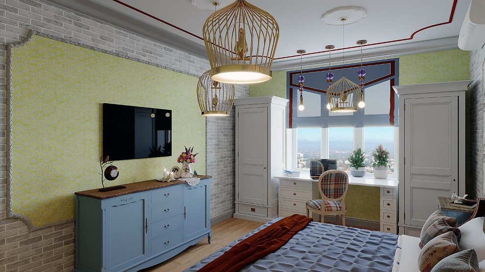 Проект трех комнатной квартиры в 100м2