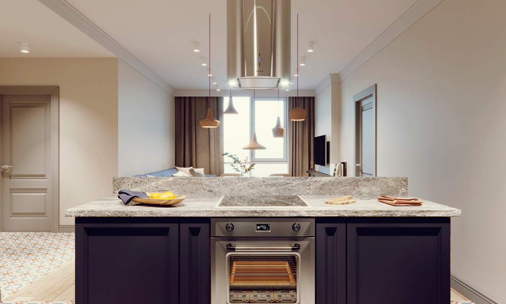 Кухня зона готовки