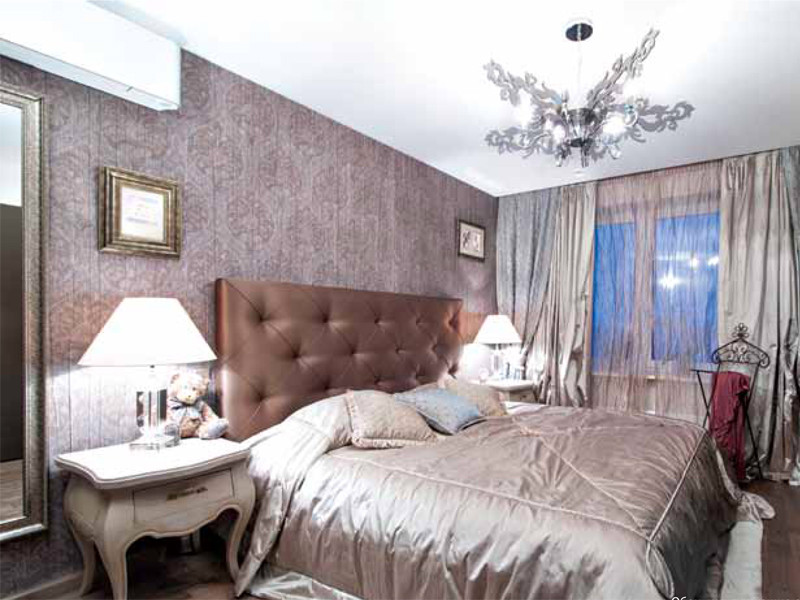 Вариации на тему барокко. Классический интерьер в трехкомнатной квартире.