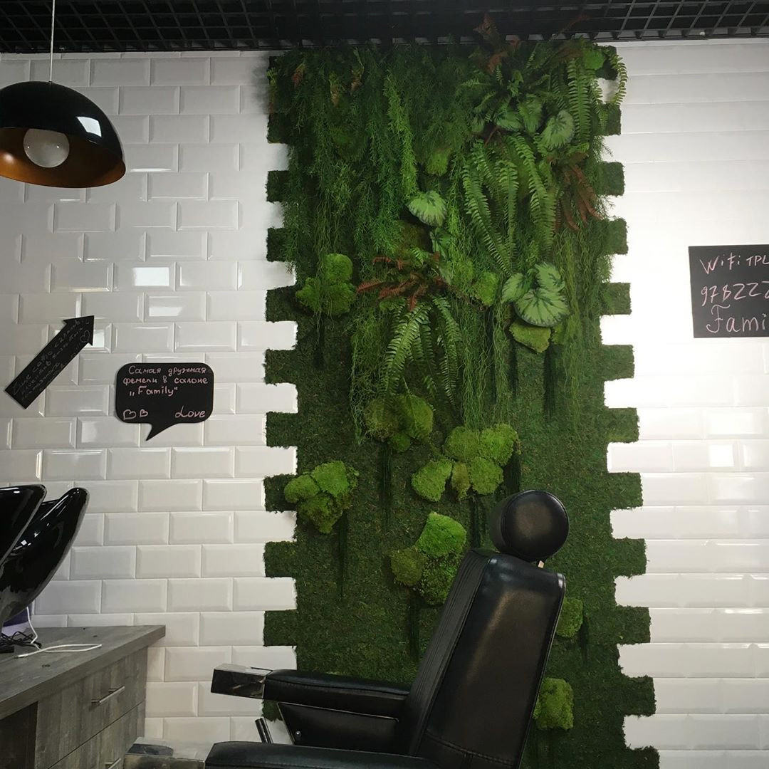 Озеленение салона красоты