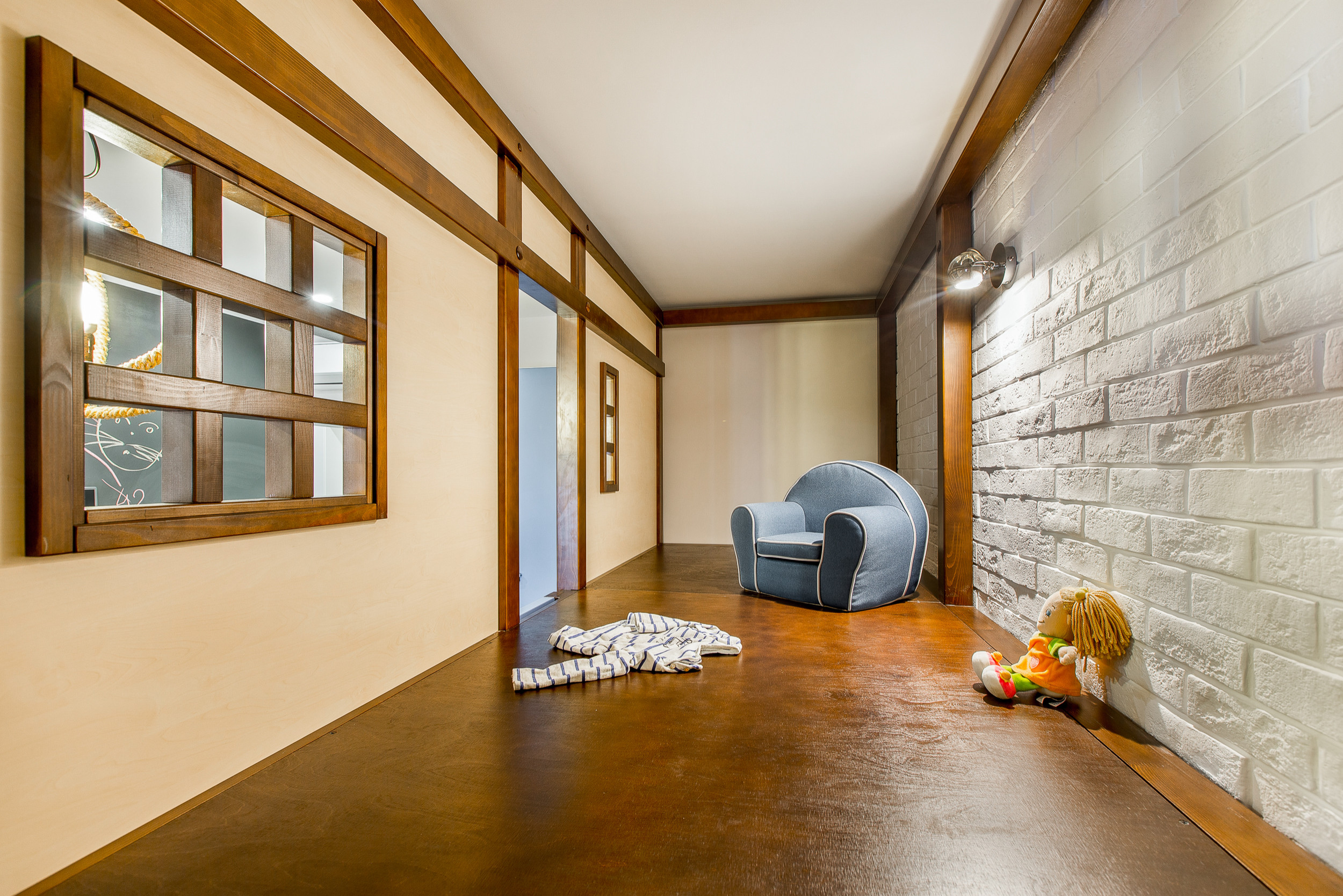 Проект недели: Детская со скалодромом и штабом