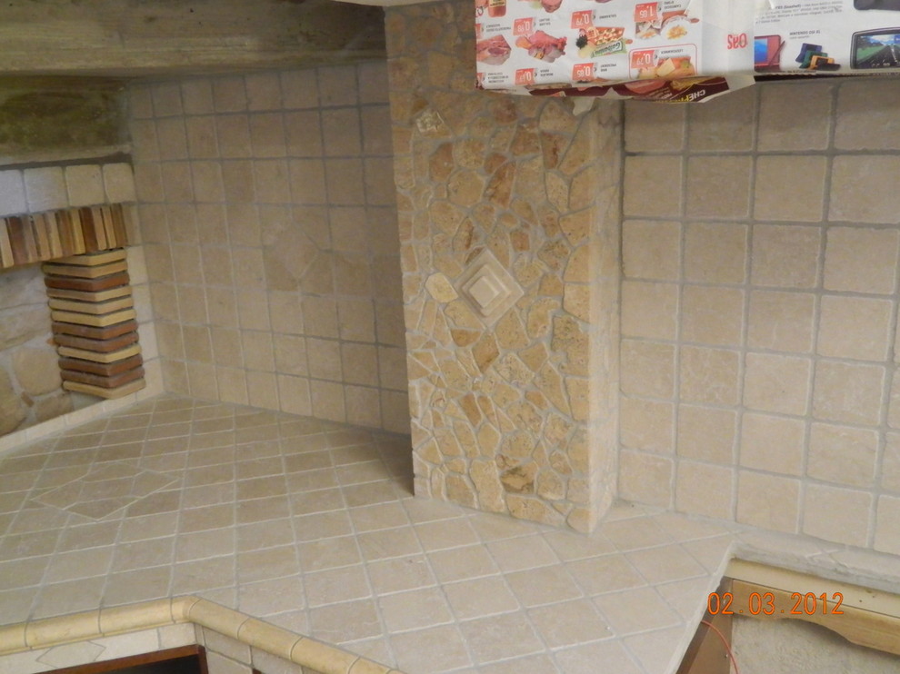 кухня в стиле рустика