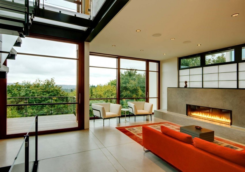 Стеклянные ограждения лестниц