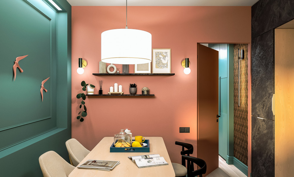 Дизайн-проект интерьера кухни-гостинной