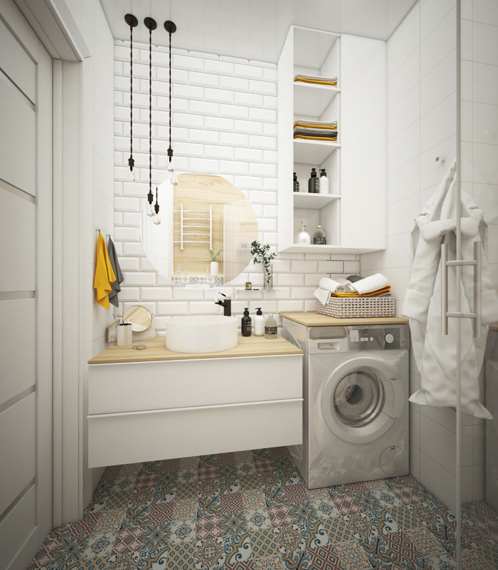 Эскизное оформление пространства "Белые Росы" г. Красноярск