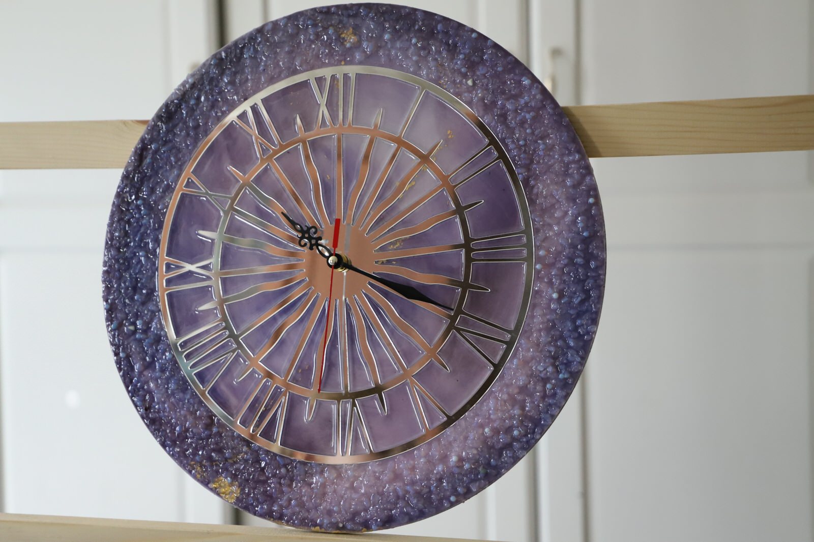 Часы из эпоксидной смолы