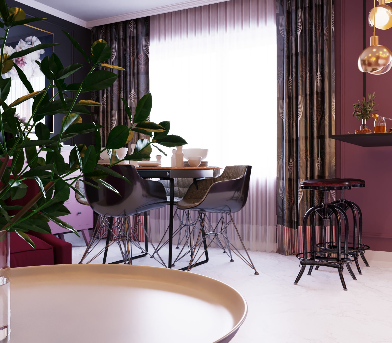 Дизайн квартиры для молодой девушки